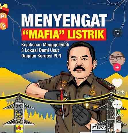 Kejaksaan Agung Geledah Tiga Lokasi Usut Dugaan Korupsi di PLN