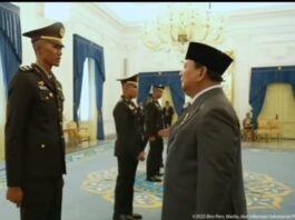 Presiden Prabowo Pimpin Upacara Prasetya Perwira TNI dan Polri Tahun 2025