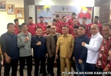 Pengurus KONI Kabupaten Solok 2025–2030 Resmi Dilantik, Bupati Jon Firman Pandu, Saatnya Olahraga Bangkit