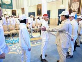 Presiden Prabowo Berangkatkan Kontingen Indonesia Menuju SEA Games Thailand 2025