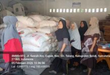 Gapoktan Cupak Sepakat Resmi Salurkan 15 Ton Pupuk Subsidi, Pastikan Sesuai RDKK dan Harga Eceran Tertinggi