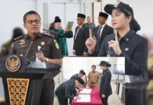 Gebrakan Annisa Wujudkan Pemerintahan Bersih, Jaksa Fungsional Dilantik Jadi Inspektur Daerah Dharmasraya