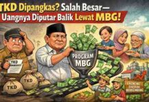 TKD Dipangkas? Salah Besar, Uangnya Diputar Balik Lewat MBG