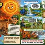 Antisipasi El Niño 2026, Pemerintah Perkuat Strategi Air, Benih Tahan Kering dan Cadangan Pangan