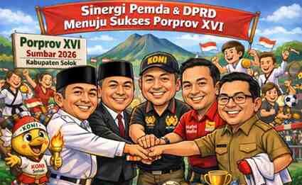 Sinergi Pemda–DPRD, Kab Solok Bidik Sukses Tuan Rumah dan Prestasi di Porprov XVI