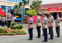 AKBP Doli M. Tanjung Pimpin Sertijab, Polres Kotabaru Perkuat Disiplin dan Integritas