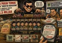 Dugaan Kartel Pakan Ternak Disnak Sumbar, Audit BPK Ungkap Potensi Kerugian Negara Rp2,57 Miliar