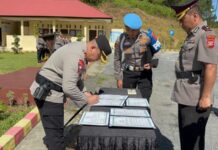 Kompol Reddy Triananto Resmi Jabat Wakapolres Solok, Kapolres Tekankan Profesionalisme