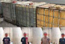 Polsek Lubuk Kilangan Ungkap Penimbunan Biosolar di Bandar Buat, Empat Orang Diamankan