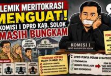 Polemik Meritokrasi Menguat, Komisi I DPRD Kabupaten Solok Masih Bungkam