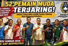 52 Pesepakbola Muda Terjaring, Askab PSSI Kabupaten Solok Matangkan Persiapan Menuju Porprov Sumbar 2026