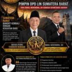 DPP LIN Resmi Tunjuk Syamsir Boerhan dan Ismail Novendra Pimpin DPD LIN Sumbar
