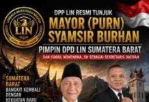 DPP LIN Resmi Tunjuk Syamsir Boerhan dan Ismail Novendra Pimpin DPD LIN Sumbar
