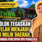 PUPR Solok Tegaskan THKW Telah Menjadi Barang Milik Daerah, Tinggal Menunggu Penetapan OPD Pengelola