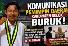 SEMMI Kabupaten Solok Soroti Potensi Birokrasi Patronase, Pertanyakan Independensi Komunikasi Pimpinan Daerah