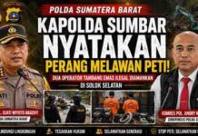 Polda Sumbar Tegaskan Komitmen Berantas PETI, Ditreskrimsus Amankan Dua Operator Tambang Emas Ilegal di Solok Selatan