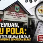 Lima Temuan, Satu Pola: BPK Soroti Tata Kelola Belanja Badan Penghubung Sumbar