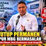 BGN Tutup Permanen 833 Dapur MBG Bermasalah, Sudaryono: Tidak Dibayar Lagi