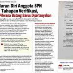 Surat Pengunduran Diri Terbit Setelah Tahapan Administrasi, Kepastian Hukum Penetapan Enam Bakal Calon Pilwana Batang Barus Dipertanyakan