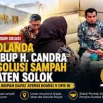 Zigo Rolanda dan Wabup H. Candra Bahas Solusi Sampah Kabupaten Solok