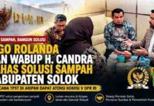 Zigo Rolanda dan Wabup H. Candra Bahas Solusi Sampah Kabupaten Solok