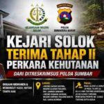 Kejari Solok Terima Tahap II Perkara Kehutanan, BS Diduga Panen Hasil Hutan Tanpa Hak
