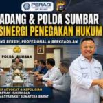 PERADI Padang Audiensi dengan Kapolda Sumbar, Perkuat Sinergi Penegakan Hukum