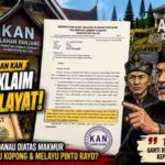 KAN Alahan Panjang Nyatakan Tanah Eks HGU PT Danau Diatas Makmur Milik Kaum Melayu Kopong dan Melayu Pintu Rayo