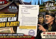 KAN Alahan Panjang Nyatakan Tanah Eks HGU PT Danau Diatas Makmur Milik Kaum Melayu Kopong dan Melayu Pintu Rayo