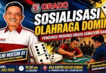Helmi Moesim Ay: Saatnya Domino Naik Kelas Menjadi Olahraga Prestasi, ORADO Sumbar Mulai Konsolidasi