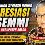 Tokoh Senior Syamsu Rahim Apresiasi SEMMI Kabupaten Solok, Dorong Generasi Muda Terus Kritis dan Konstruktif
