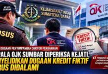 Kepala OJK Sumbar Diperiksa Kejati, Penyelidikan Dugaan Kredit Fiktif Perbankan Terus Didalami