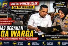 Dukung Langkah Tegas Polres Solok, Wabup H. Candra Sambut Gagasan Gerakan Jaga Warga untuk Selamatkan Generasi Muda