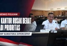 79 Kantor Pemerintahan Belum Pulih, Wamenko Polkam Dorong Dasbor Tunggal PRRP Sumatera