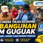 Wabup Solok H. Candra Tinjau Pembangunan SPAM Guguak, Proyek APBN Rp25,43 Miliar Siap Layani 3.850 Rumah Tangga