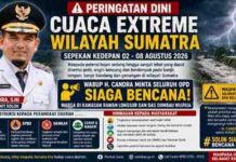 Hadapi Potensi Bencana, Wabup Solok Minta Seluruh OPD Tingkatkan Kesiapsiagaan