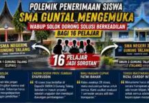 Polemik Penerimaan Siswa SMA Guntal Mengemuka, Wabup Solok Dorong Solusi Berkeadilan bagi 16 Pelajar