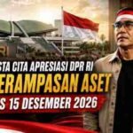 Forum Asta Cita Indonesia Apresiasi Komitmen DPR Tuntaskan RUU Perampasan Aset Desember 2026