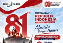 Momentum HUT RI ke 81, Bank Nagari Perkuat Penyaluran Kredit Lewat Promo Kemerdekaan, Cashback hingga Rp1,5 Juta