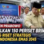 Prabowo Kumpulkan 150 Periset BRIN di Istana, Tegaskan Riset Harus Menjadi Solusi Nyata bagi Rakyat