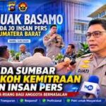 Kapolda Sumbar Perkuat Kemitraan dengan Pers, Tegaskan Tak Ada Ruang bagi Anggota Bermasalah