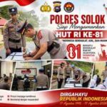 Jelang HUT RI ke-81, Polres Solok Perkuat Konsolidasi Internal, Wujudkan Arahan Kapolda Sumbar melalui Pelayanan Presisi