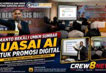 Firmanto Bekali UMKM Sumbar Kuasai AI, Dari Riset Pasar hingga Produksi Konten Digital