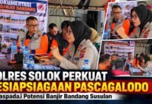Pencarian Korban Berakhir, Polres Solok Waspadai Potensi Galodo Susulan