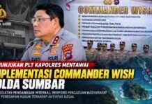 Penunjukan Plt Kapolres Mentawai Sejalan dengan Commander Wish Kapolda Sumbar