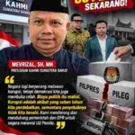 Mevrizal Presidium KAHMI Sumbar: Jangan Hanya Perangi Korupsi, Benahi Juga Sumber Biaya Politik