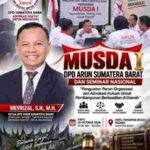 Mevrizal: ARUN Sumbar Siap Gelar MUSDA I, Persiapan Mulai Dimatangkan