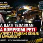 Kapolda Djati Tegaskan Tak Ada Kompromi PETI, Dugaan Aktivitas Tambang Kembali Muncul di Sawahlunto
