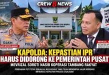 Kapolda: Kepastian IPR Harus Didorong ke Pemerintah Pusat, Mevrizal Soroti Nasib Koperasi Tambang Rakyat