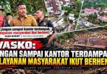 Vasko: Jangan Sampai Kantor Terdampak, Pelayanan Masyarakat Ikut Berhenti
